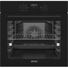 MPM -63-BO-25 built-in electric oven Black