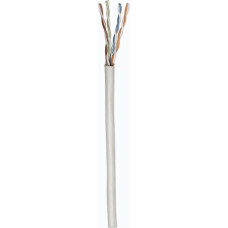 Intellinet Network Bulk Cat6 Cable, 23 AWG, Solid Wire, 305m, Grey, Copper, U/UTP, Box