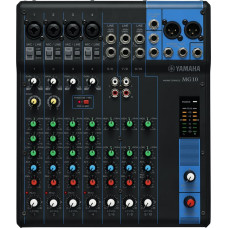 Yamaha MG10 audio mixer 10 channels Black