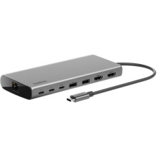 Belkin INC015BTSGY-CZ laptop dock/port replicator Wired USB 3.2 Gen 1 (3.1 Gen 1) Type-C Aluminium