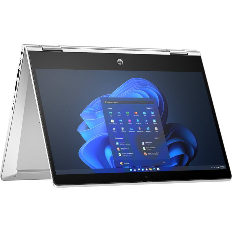 HP Laptop HP HP Pro x360 435 G10 Notebook - Wolf Pro Security - Flip-Design - AMD Ryzen 7 7730U / 2 GHz - Win 11 Pro - Radeon Graphics - 16 GB RAM - 512 GB SSD NVMe, TLC - 33.8 cm (13.3