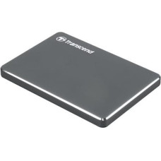 Transcend External HDD||StoreJet|2TB|USB 3.1|Colour Iron Grey|TS2TSJ25C3N