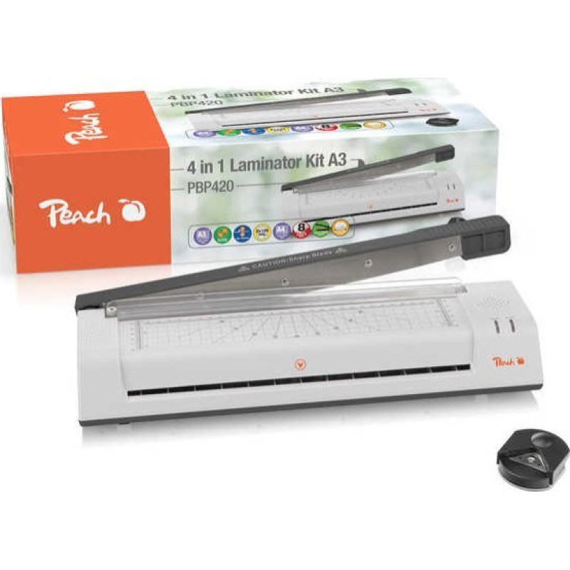 Peach Laminator Peach Laminator Peach 3 in 1 Laminater & Cutter PBP420 , A3