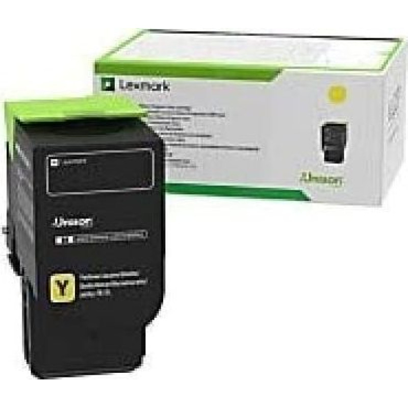 Lexmark Toner Lexmark 78C10YE Yellow Oryginał  (106652)