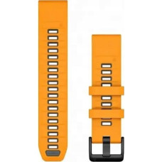 Garmin Garmin Ersatzarmband QuickFit 22mm Silikon Orange/Graphit