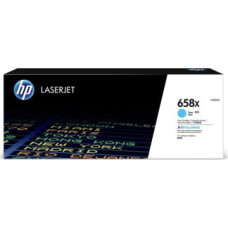 HP Toner HP 658X Cyan Oryginał  (124510)