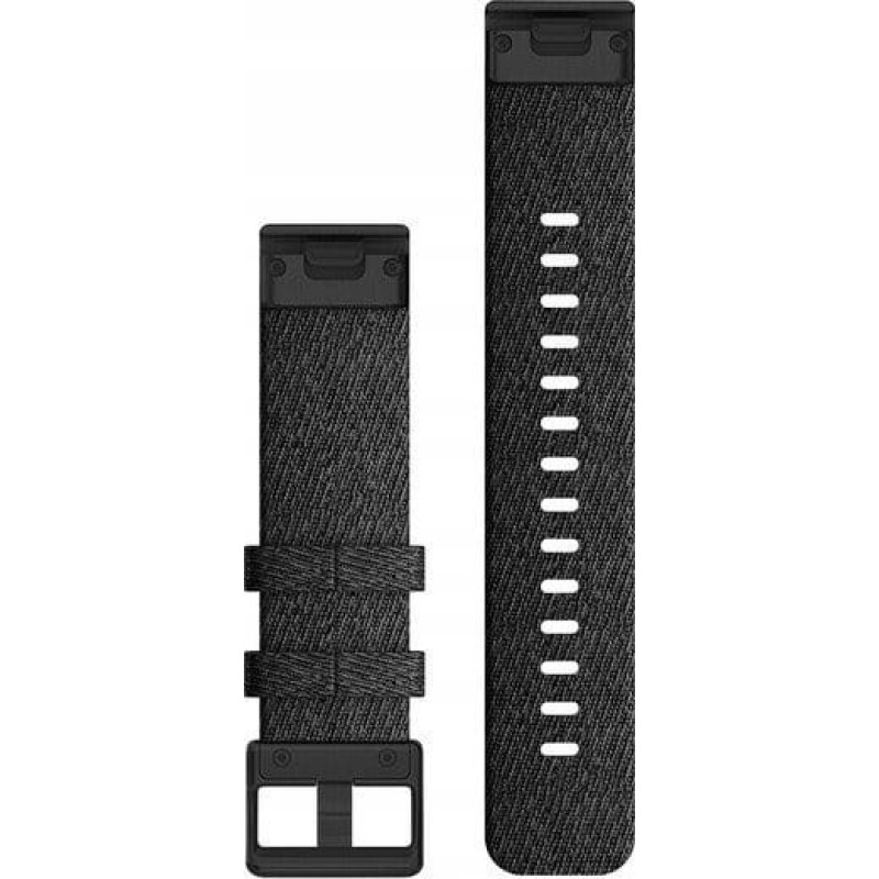 Garmin Pasek materiałowy na nadgarstek QuickFit 20 (czarny / czarna sprzączka) (010-12875-00)