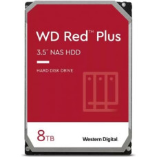 Western Digital HDD SATA 8TB 6GB/S 256MB/RED PLUS WD80EFPX WDC