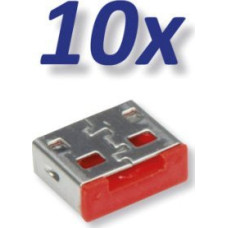 Roline ROLINE USB-A Port Lock / Blocker 10x USB dla 11.02.8330