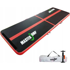 Master Dmuchany materac gimnastyczny MAS-B860-Black-Red 300 cm x 100 cm x 10 cm czarny