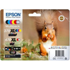 Epson Tusz Epson Oryginalny zestaw tuszy 378XL+478XL Claria Photo HD (C13T379D4010)