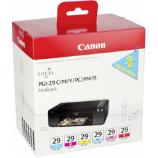 Canon Tusz Canon PGI29 MBK/PBK/DGY/GY/LGY/CO Multi Pack (4868B018)