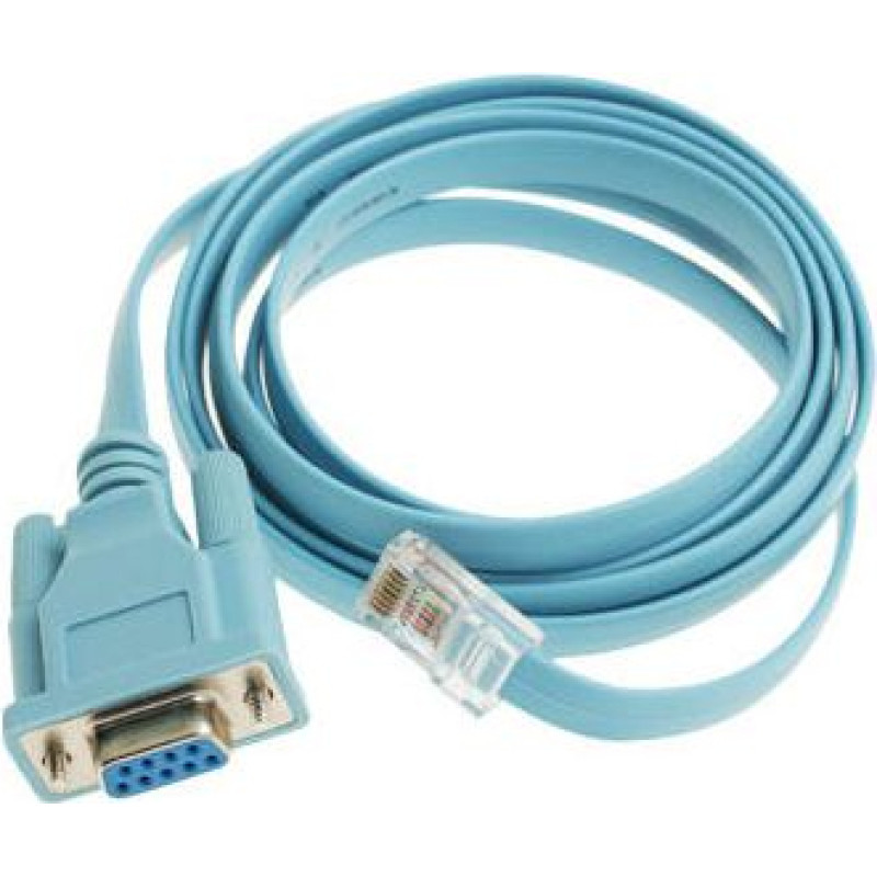 Cisco Console Cable 6ft with RJ45 - DB9F (CAB-CONSOLE-RJ45=)