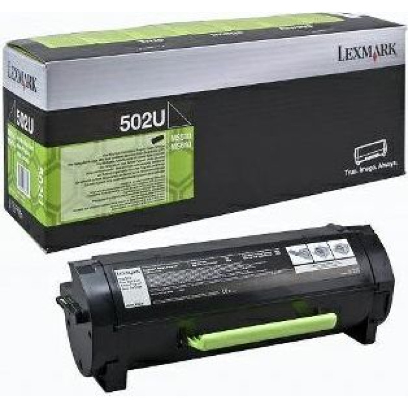 Lexmark Toner Lexmark Lexmark Toner 502 U 50F2U00 Black 20K