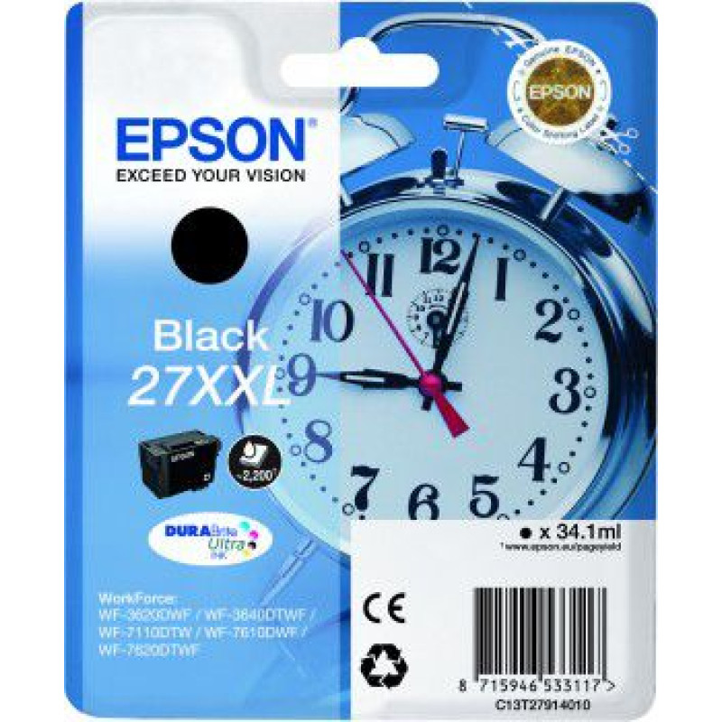 Epson Tusz Epson tusz T2791 / C13T27914010 (black)