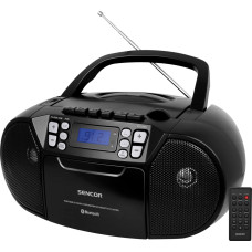 Sencor Radioodtwarzacz Sencor RADIOMAGNETOFON SPT 3907 B CD/FM/BT/TAPE