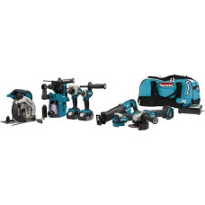 Makita Zestaw elektronarzędzi Makita 12-elementowy (M DLX7020TX1)