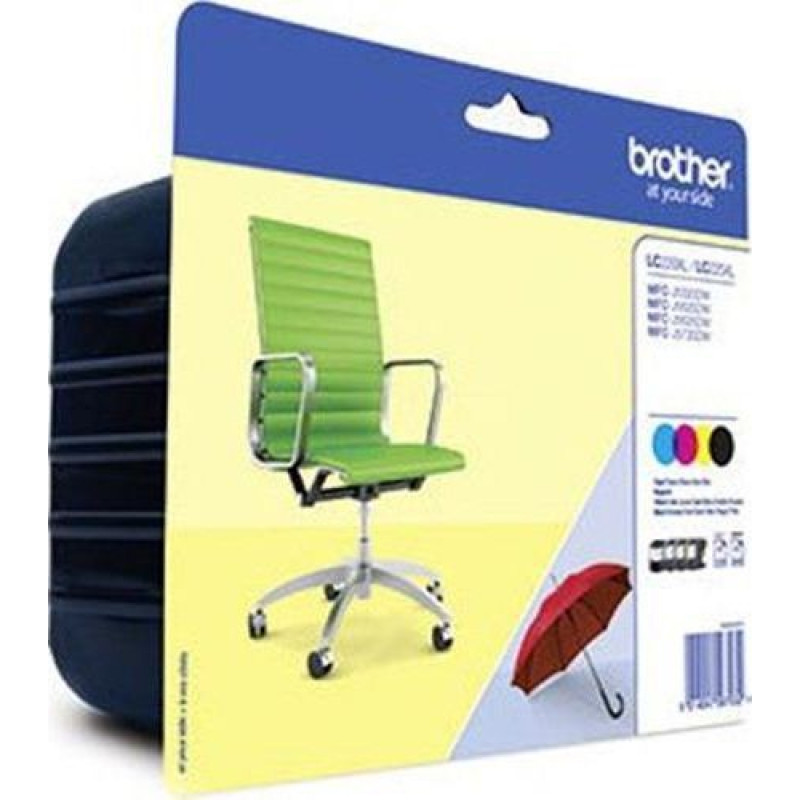 Brother LC-229XLVALBP Multipack Ink Cartridge, Black, Cyan, Magenta, Yellow