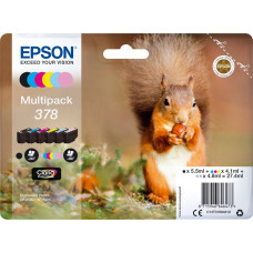 Epson Tusz Epson 378 Multipack (black, cyan, magenta, yellow, light cyan, light magenta)