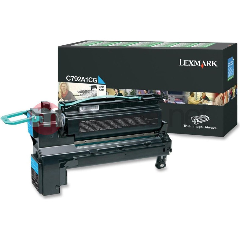 Lexmark Toner Lexmark Cyan  (C792A1CG)