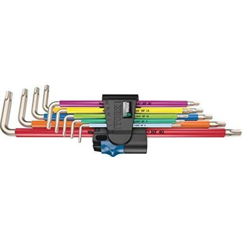 Wera WERA 3967/9 TX SXL Multicol. HF Stainless 1 Winkelschlüsselsatz