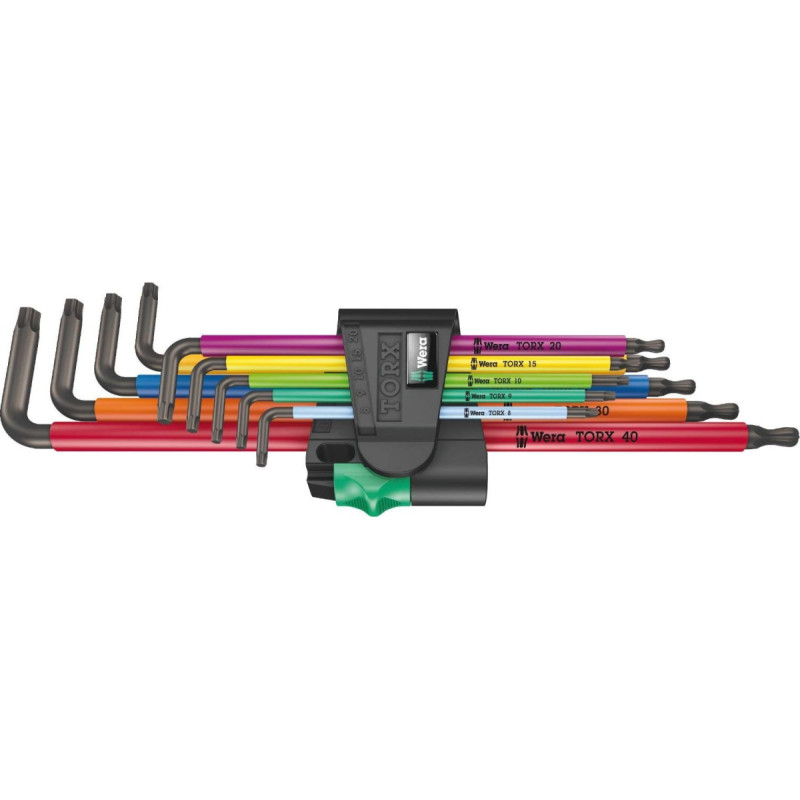 Wera WERA 967/9 TX XL Multicolour HF 1 L-key set
