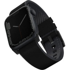 Uniq Pasek UNIQ Straden Apple Watch 4/5/6/7/SE 44/45mm Leather Hybrid Strap czarny/black