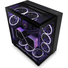 Nzxt Case||H9 Elite|MidiTower|Case product features Transparent panel|Not included|ATX|MicroATX|MiniITX|Colour Black|CM-H91EB-01