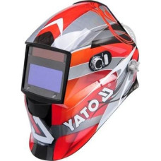 Yato YT-73921 welding mask/helmet Welding helmet with auto-darkening filter Black, Red, Silver