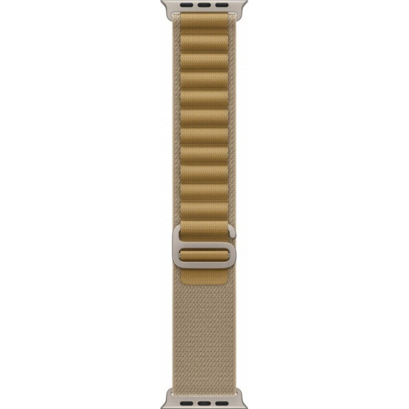 Apple APPLE 49mm Tan Alpine�Loop -�Small - Natural Titanium Finish