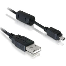 Delock KABEL USB MINI 2.0 8 PIN NIKON 1,8M UC-E6 (82414)