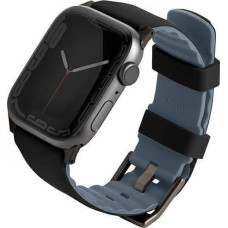 Uniq Pasek UNIQ Linus Apple Watch 4/5/6/7/SE/8/Ultra 44/45/49mm Airosoft Silicone czarny/midnight black