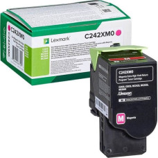 Lexmark Toner Lexmark C242XM0 Magenta Oryginał  (C242XM0)