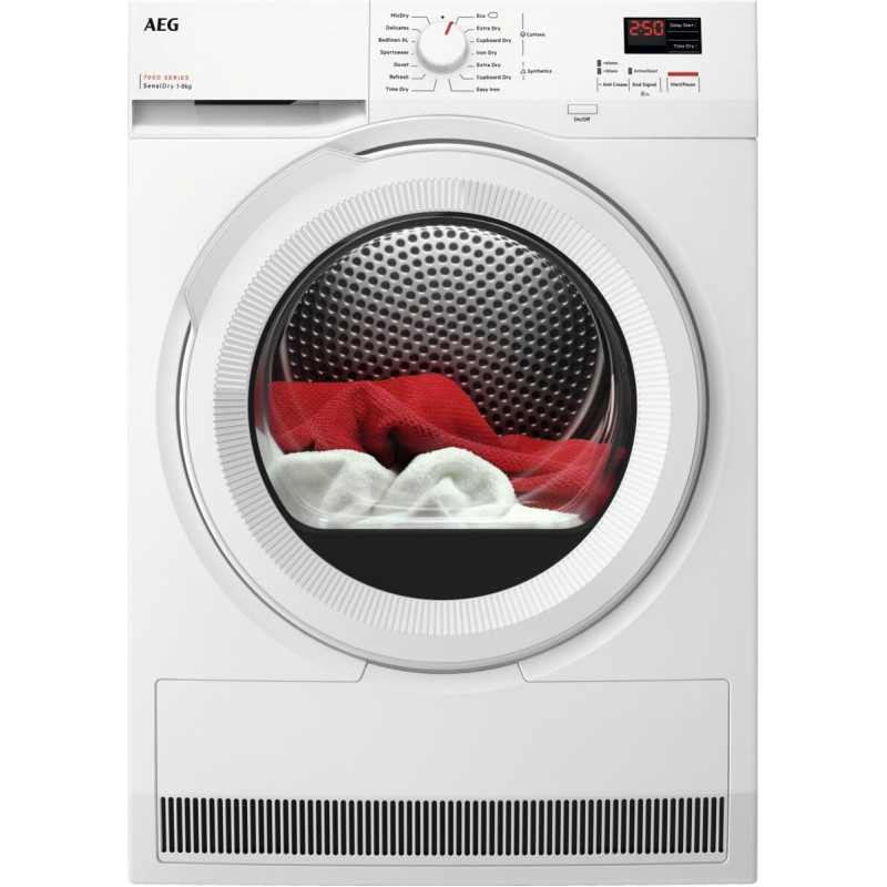 AEG Suszarka do ubrań AEG AEG 7000 Series TR702G84G Tumble Dryer - 8 kg.