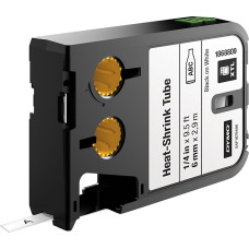 Dymo Taśma DYMO XTL 2,7m rurki termokurczliwej ciągłej (6 mm) na kabel o Min. 1.18mm Max. 3.8 mm, czarny na białym, 1868809