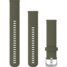 Garmin Pasek silikonowy na nadgarstek Quick Release 20 (zielony / srebrna sprzączka) (010-12924-11)