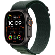 Apple Smartwatch Apple Watch Ultra 2 GPS + Cellular 49mm Black Titanium Case Alpine Loop Medium Zielony (MX4R3)