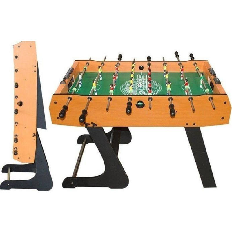 Leantoys Stół Piłkarski Stolik Piłkarzyki Gra Football Składany 125 cm