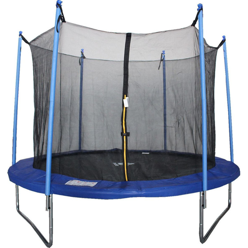 Enero Trampolina ogrodowa Enero 1014579 z siatką wewnętrzną 8 FT 244 cm