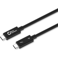 Microconnect Kabel MicroConnect Microconnect TB4010 kabel Thunderbolt 1 m 40 Gbit/s Czarny