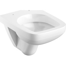 Geberit Miska WC Geberit Geberit Selnova Compact Wisząca miska WC, lejowa, B36cm, H34cm, T48cm, krótka, kształt geometryczny [16]