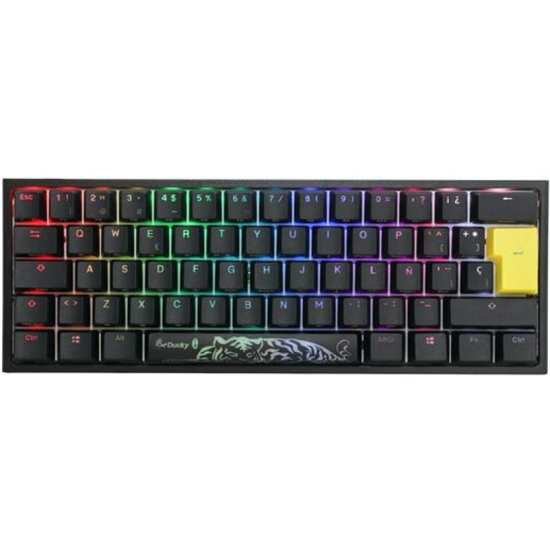 Ducky Игровая клавиатура Gaming Ducky One 2 Pro Mini Чёрный Испанская Qwerty