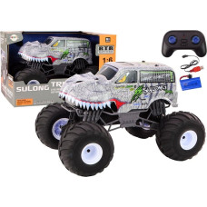 Leantoys Duże Auto Terenowe Zdalnie Sterowane 2.4G RC 1:6 Dinozaur