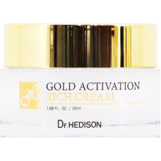 Dr. Hedison Gold Activation Rich Cream Krem do twarzy z 24k złotem 50ml