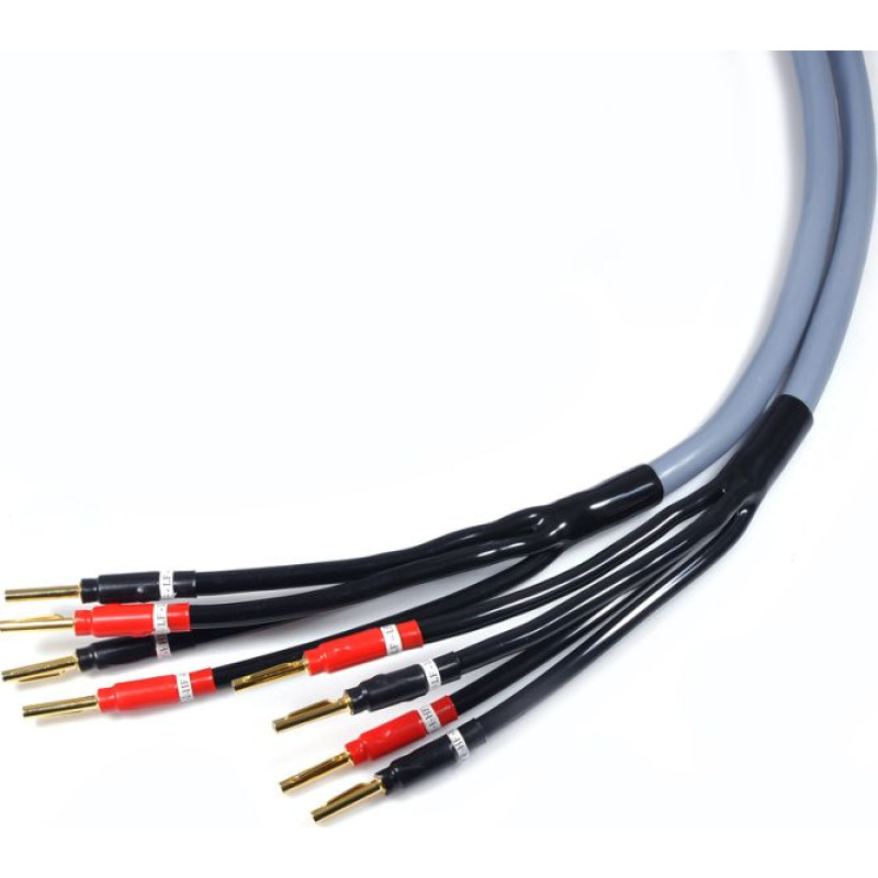 Melodika Kabel Melodika Banan x4 - Banan x4 7.5m szary
