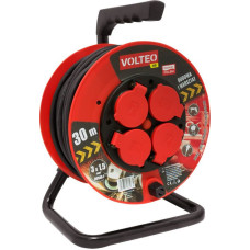 Volteo PRZEDŁUŻACZ HEAVY DUTY NA BĘBNIE 40M PRZEWÓD H05RR-F 3*1,5MM