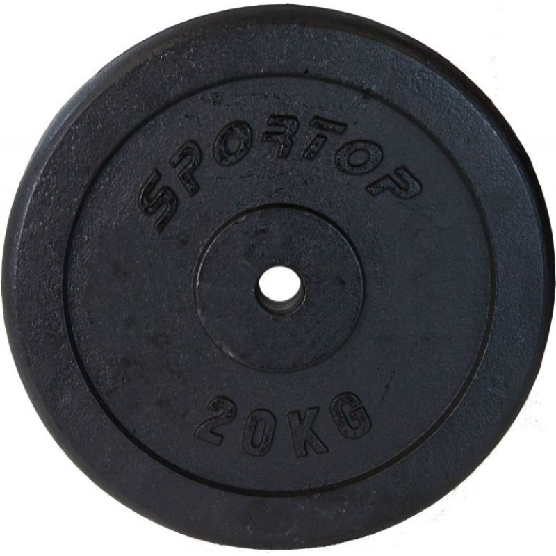 Sportop obciążenie żeliwne 20 kg fi26