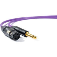 Melodika Kabel Melodika Jack 6.3mm - XLR 12m fioletowy
