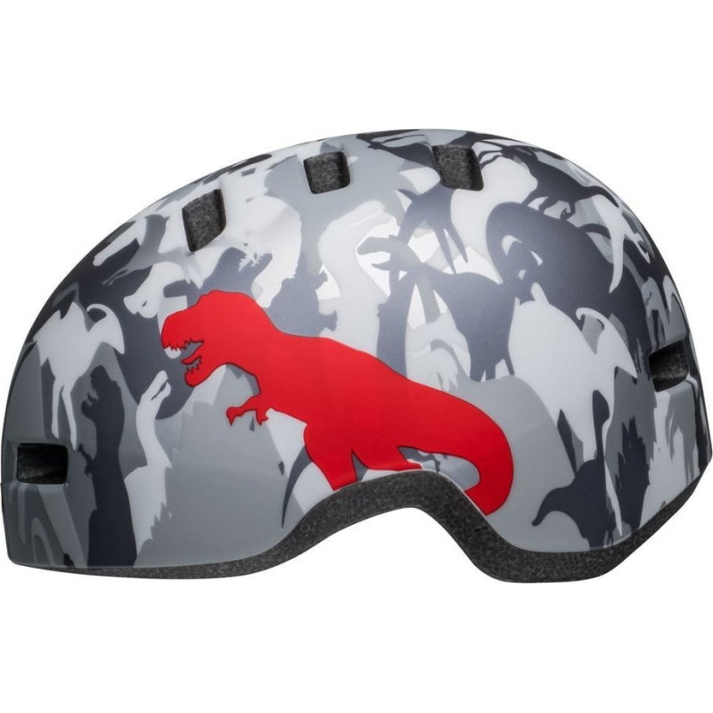 Bell Lil Kask dziecięcy RIPPER matte gray silver camosaurus r. XS (45–52 cm)
