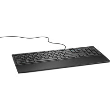 Dell Клавиатура Dell 580-ADGS Чёрный Испанская Qwerty